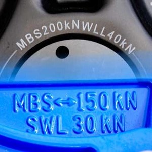 Что значит маркировка нагрузок - MBS, SWL, WLL - WTF?