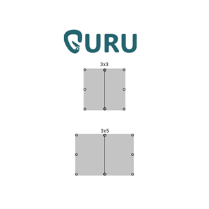 Тент Guru 3х3 guru17-01or - фото 29001