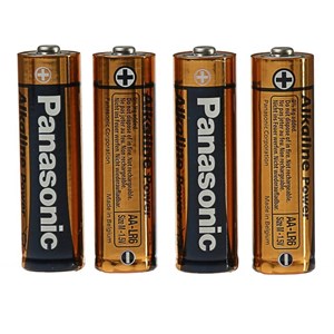 Батарейка щелочная PANASONIC LR6 (AA) Alkaline 1.5В (4шт) - фото 38452