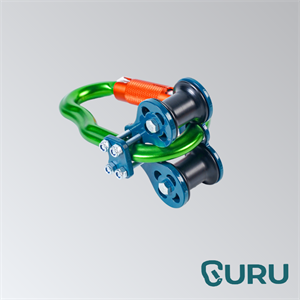 Ролик Treck V2 на карабине GURU Grass Twist Lock