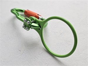 Страховочно-спусковое устройство GURU Infinity на карабине GURU Grass Twist-Lock guru03-12rd - фото 43089