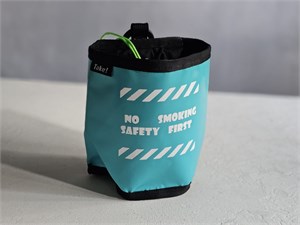 Подсумок TAKE! с нанесением Микро No Smoking\ TakePSmic_smoking_turquoise-white - фото 43947