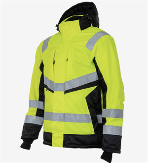 Зимняя сигнальная куртка Brodeks KW216 KW216YELLOW_S
