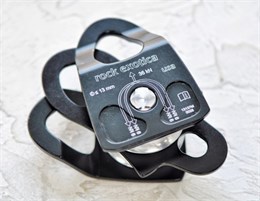 Блок-ролик Machined Rescue Double Pulley 1.5" | Rock Exotica