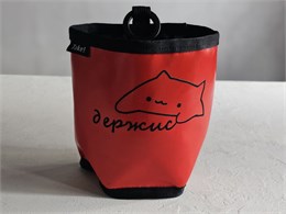 Подсумок TAKE! с нанесением Микро Держись TakePSmic_HoldOn_orange