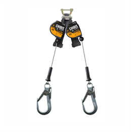 Средство защиты втягивающего типа CHIBIS Двойной Карабин 60 мм 90284