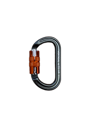 Карабин вспомогательный «MICROLOCK» овал автомат ver 0547