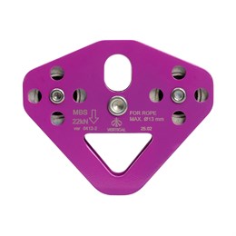 Блок - ролик «Тандем» Sturdy (стальной) с подшипником | Вертикаль ver 0412-2