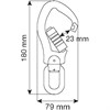 Карабин Alu Hook 3Lock | CAMP АКЦИЯ 2149 1 - фото 41079