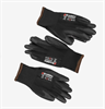 Перчатки рабочие Brodeks G-11, черный/серый 3 пары G-11-9_bl_3 pairs